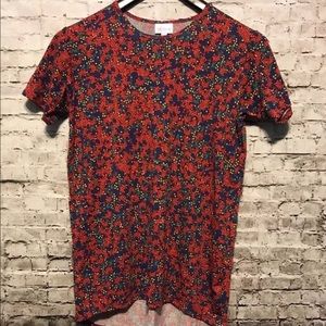 LuLaRoe Red and Green Gracie